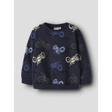 Name It Navy Blazer Nmmbrett Ls Nreg Sweat Unb Box