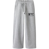 Name It Grey Melange Nkfbelisso Wide Sweat Bukser Unb