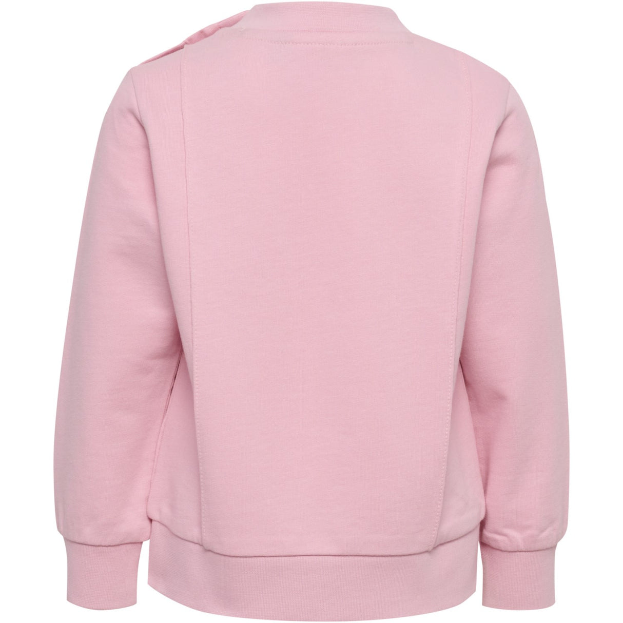 Hummel Pink Nectar Mini Reg Pintuck Sweatshirt
