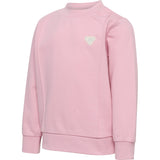 Hummel Pink Nectar Mini Reg Pintuck Sweatshirt