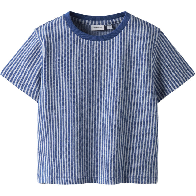 Name It Nautical Blue Nmmhans Ss Nreg Top Pb