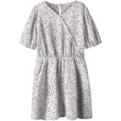 Name It Cloud Dancer Nkffany Ss Slå-om Kjole Pb