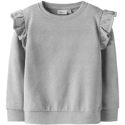 Name It Light Grey Melange Nmftilde Ls Nreg Swe Unb Pb