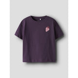 Name It Blackberry Wine Nmfbelina Ss Nreg Top Pb