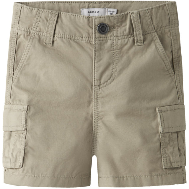 Name It Aluminium Nmmryan Straight Cargo Shorts 1060-Dn Tb