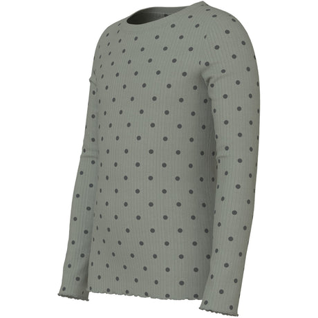 Name It Shadow Urban Chic Dot Nmfvemma Ls Slim Top