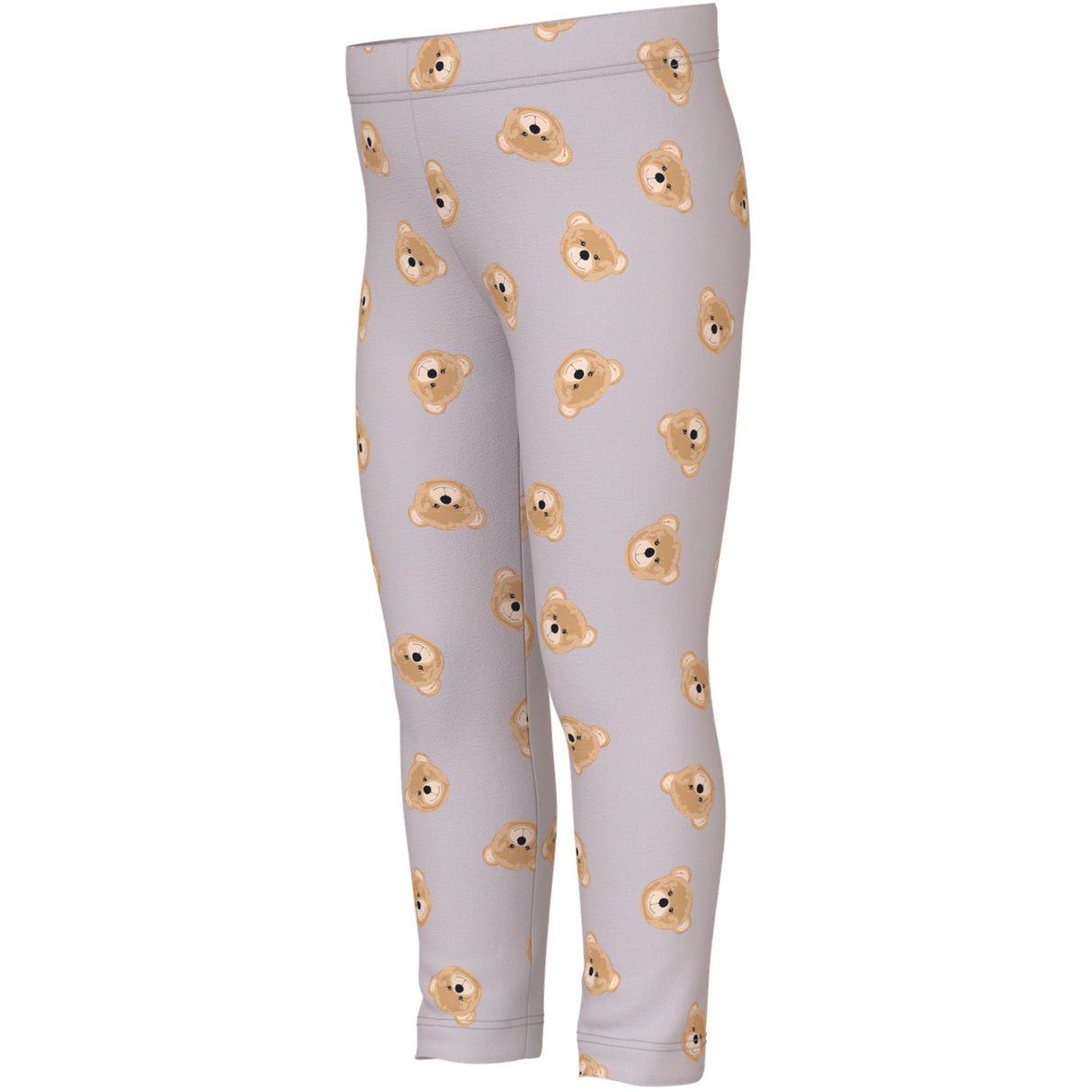 Name It Lilac Marble Teddy Bears Nmfvivian Aop Leggings