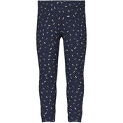 Name It Navy Blazer Sprinkles Nmfvivian Aop Leggings