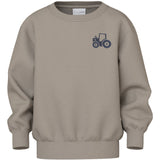 Name It Vintage Khaki Tractor Nmmvallen Ls Nreg Sweat Bru