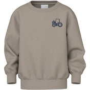 Name It Vintage Khaki Tractor Nmmvallen Ls Nreg Sweat Bru