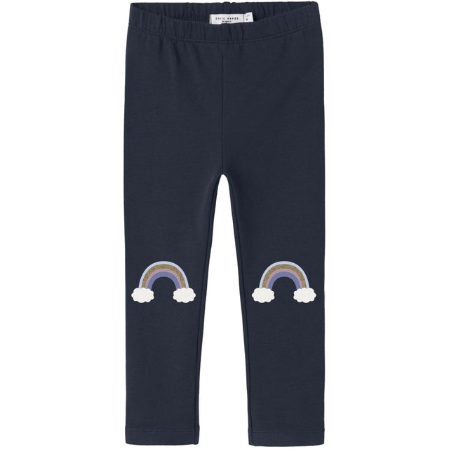 Name It Navy Blazer Rainbow Nmfdavina Aop Swe Leggings Bru