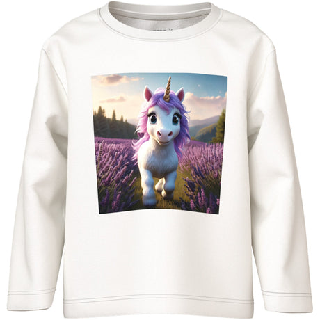 Name It Cloud Dancer Lavender Unicorn Nmfvotea Ls Nreg Top