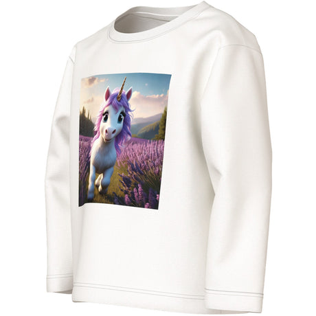 Name It Cloud Dancer Lavender Unicorn Nmfvotea Ls Nreg Top
