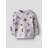 Name It Lilac Marble Nbftammie Ls O-Neck