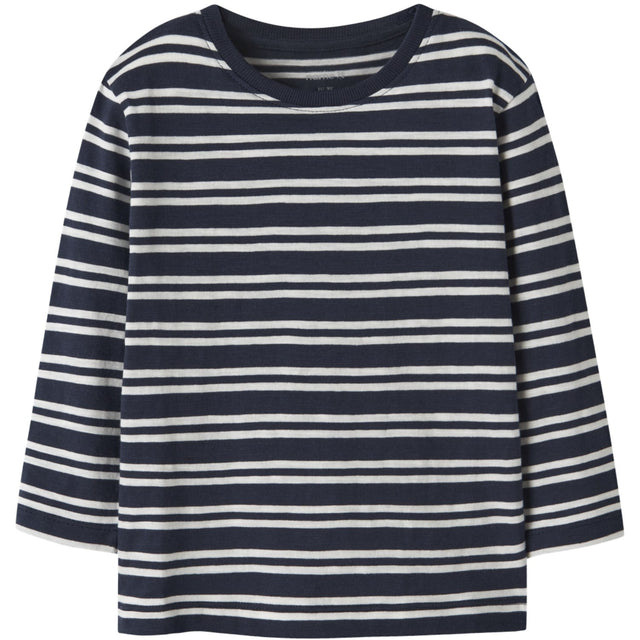 Name It Navy Blazer Cloud Dancer Nmmvaksel Ls Nreg Top