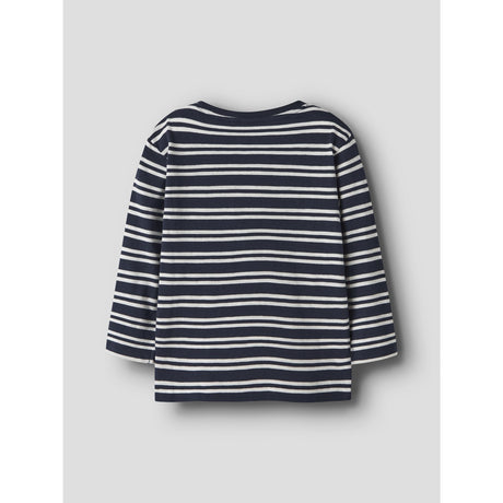 Name It Navy Blazer Cloud Dancer Nmmvaksel Ls Nreg Top