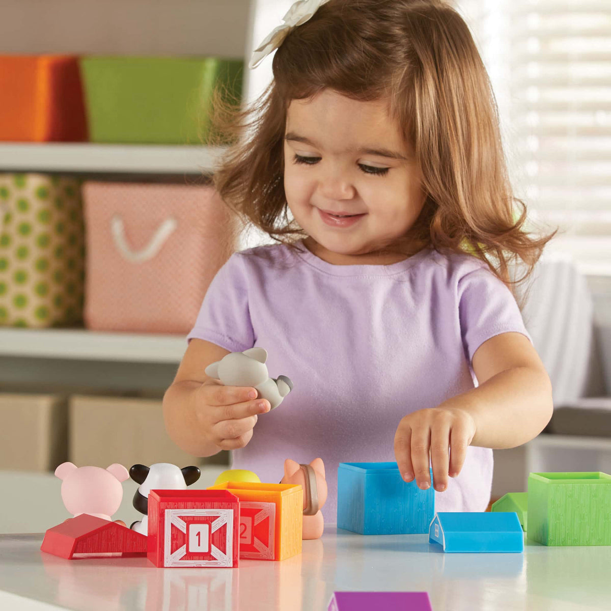 Learning Resources® Peekaboo Learning Farm