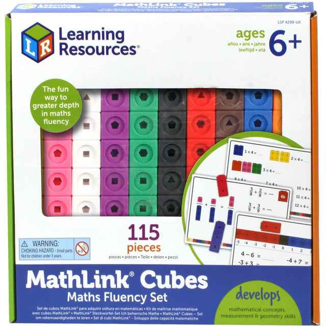 Learning Resources® MathLink® Cubes Maths Fluency Sæt
