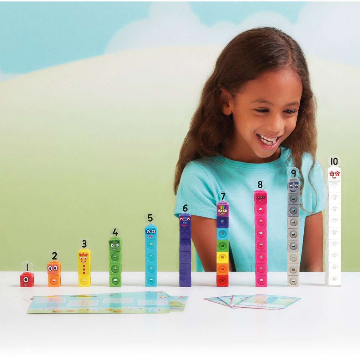 Learning Resources® MathLink® Cubes Numberblocks® 1-10 Activity Sæt