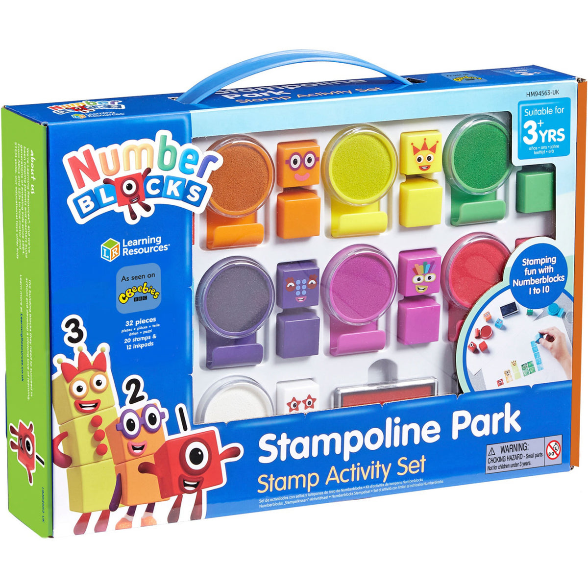 Learning Resources® Numberblocks® Stampoline Park Stamp Aktivitetssæt