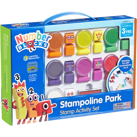 Learning Resources® Numberblocks® Stampoline Park Stamp Aktivitetssæt