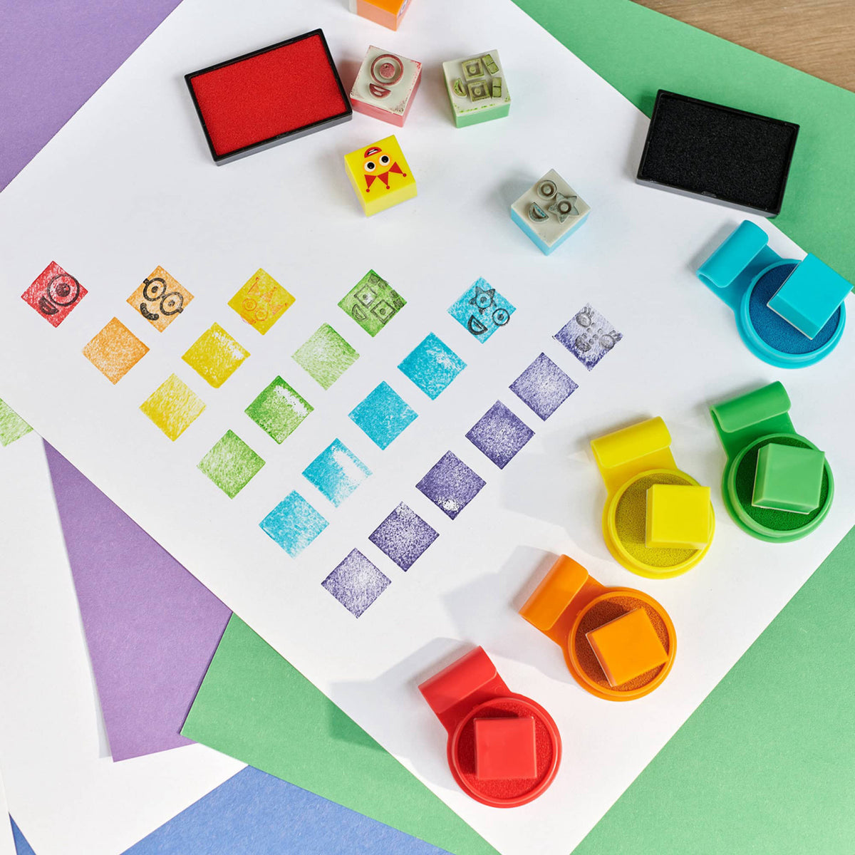 Learning Resources® Numberblocks® Stampoline Park Stamp Aktivitetssæt