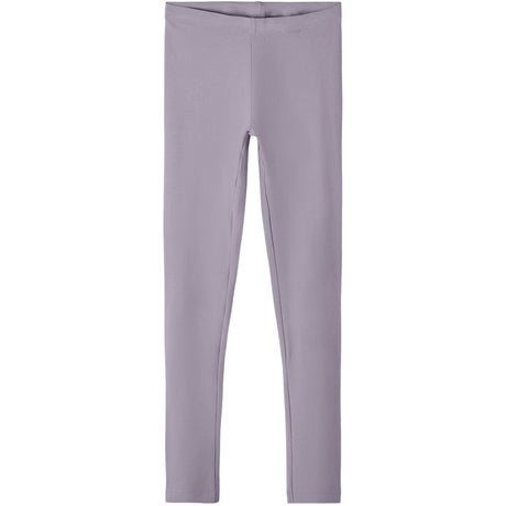 Name It Lavender Gray Nkfvivian Leggings Noos