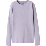 Name It Lavender Gray Nkfnakal Ls Top Noos