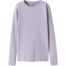 Name It Lavender Gray Nkfnakal Ls Top Noos