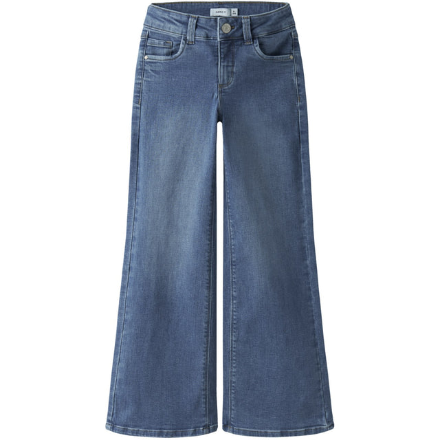 Name It Medium Blue Denim Nkfpolly X-Wide Jeans 3057-Fr Noos