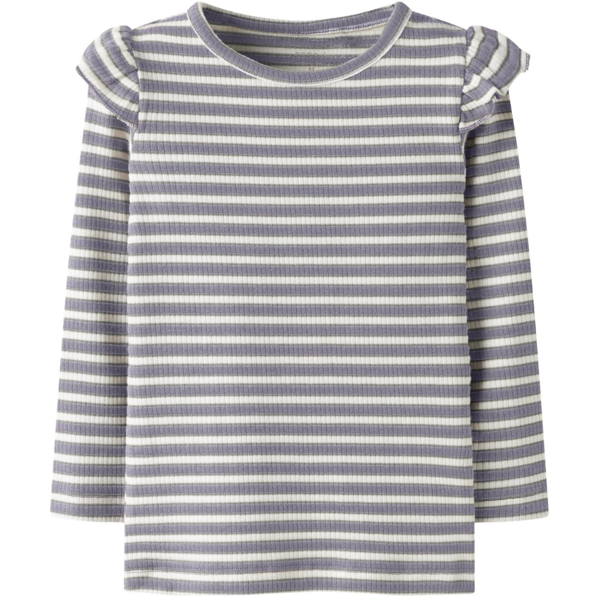 Name It Lavender Gray Cloud Dancer Nmftaias Ls Slim Top