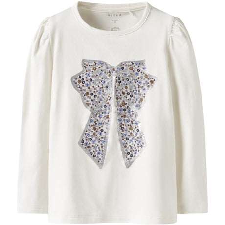 Name It Cloud Dancer Nmftally Ls Top