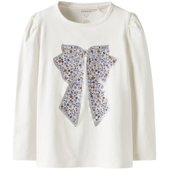 Name It Cloud Dancer Nmftally Ls Top