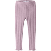 Name It Dawn Pink Melange Nmfblitta Xsl Leggings