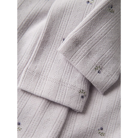 Name It Lilac Marble Nmfberries Slim Leggings