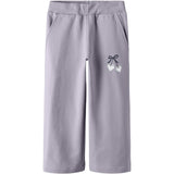 Name It Lavender Gray Nmfbasalt Sweat Wide Bukser Bru