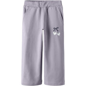Name It Lavender Gray Nmfbasalt Sweat Wide Bukser Bru