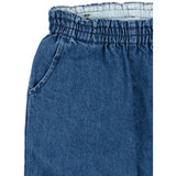 Konges Sløjd  x Luksusbaby Denim Blue Magot Frill Bukser GOTS