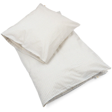 Konges Sløjd Stripe Bluie Strandshavet Sengetøj GOTS