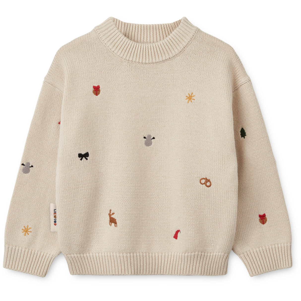 LIEWOOD Holiday / Sandy Orlane Embroidery Strik Jumper