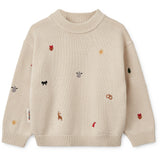 LIEWOOD Holiday / Sandy Orlane Embroidery Strik Jumper