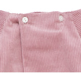 COPENHAGEN COLORS Rose Comb Corduroy Baby Sæt W. Emb.