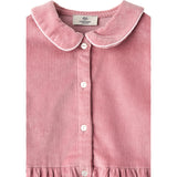 COPENHAGEN COLORS Rose Comb Corduroy Bluse W. Emb.