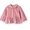 COPENHAGEN COLORS Rose Comb Corduroy Bluse W. Emb.