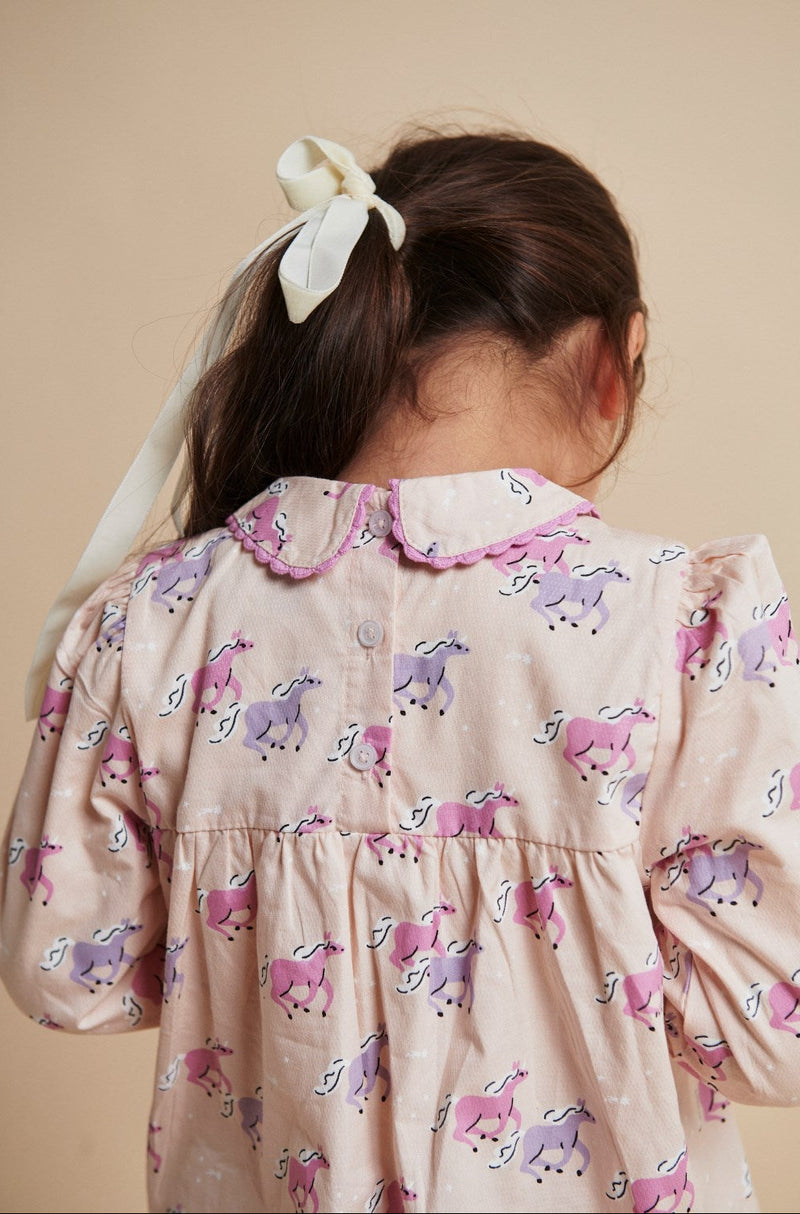 COPENHAGEN COLORS Unicorn Comb Unicorn Bluse W. Krave