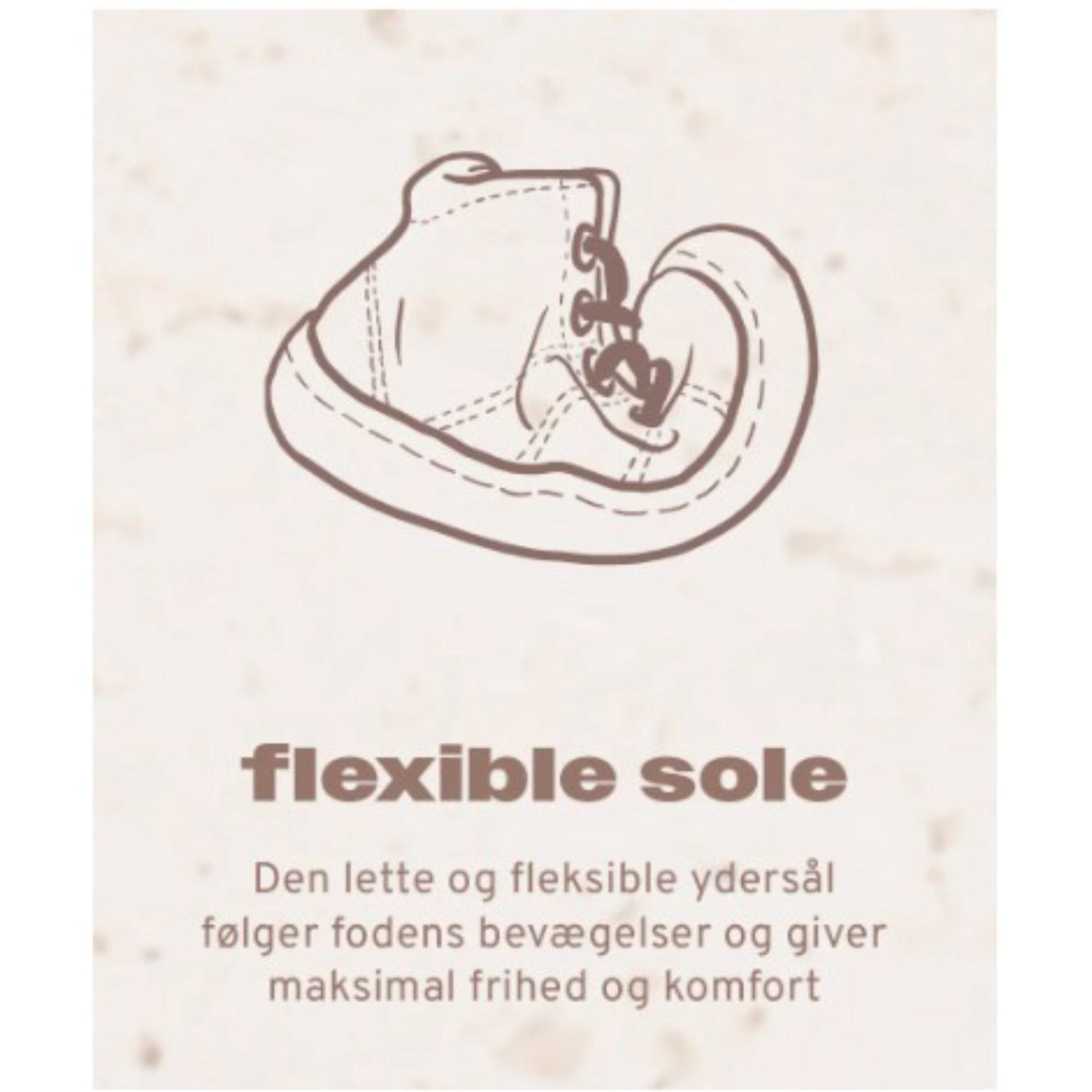 Bisgaard Cognac Barefoot Ene Lamb Støvler