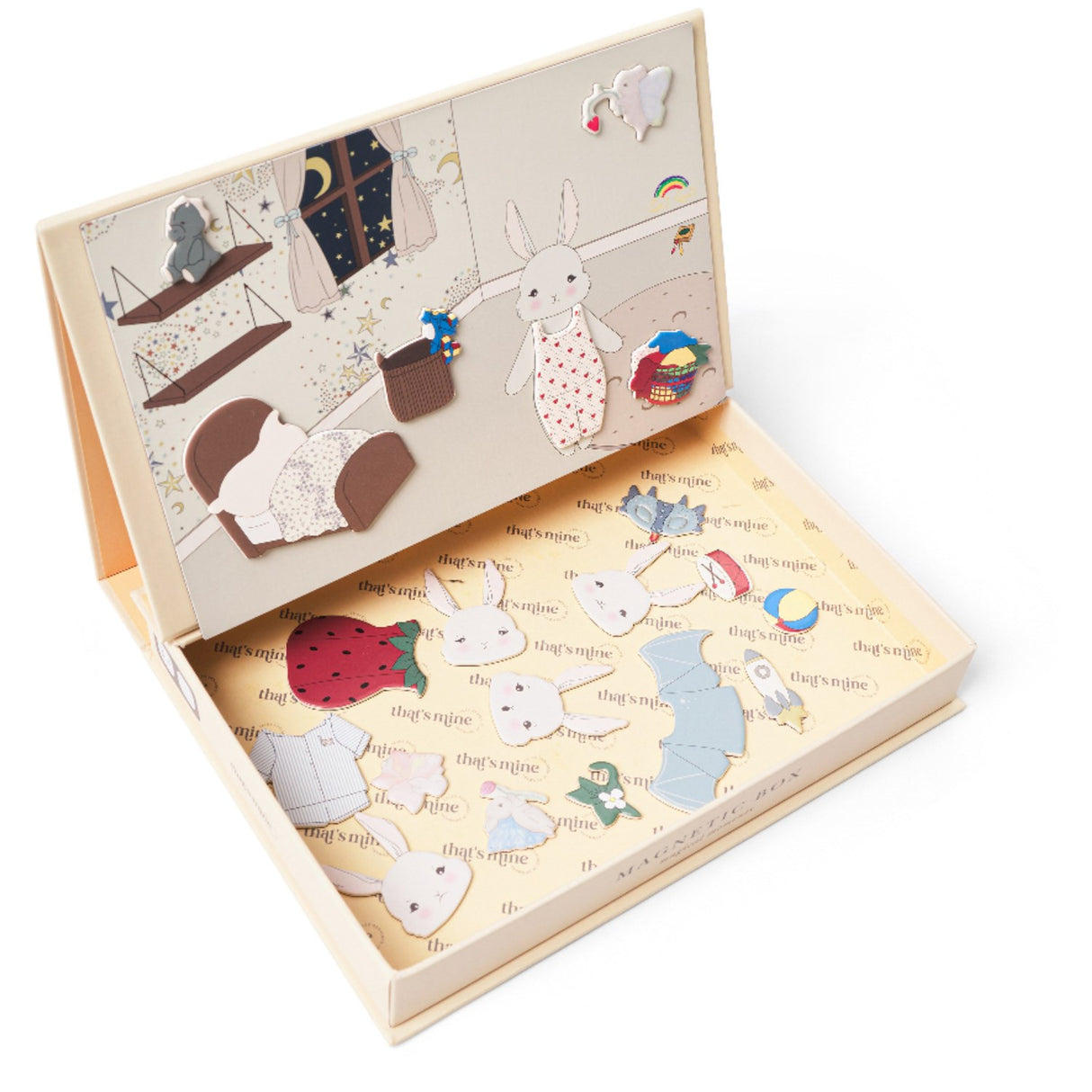 That's Mine Bunny Lou Magnetic Box