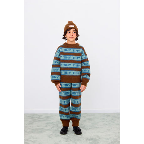 TinyCottons Dark Brown Tiny Sweater