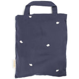 FILIBABBA Midnight Sengetøj Gots - Embroidered Christian The Whale