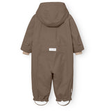Mini A ture Morel Grey Matwisti Fleece Lined Snowsuit. GRS